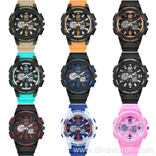 SMAEL Brand Fashion Women Sports Watches LED Digital